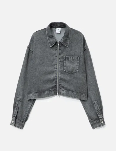 Won Hundred Lexington Zip Shirt In Gray