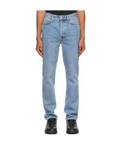 Won Hundred Logo Jeans In Blue