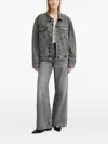 Won Hundred Logo-patch Denim Jeans In Gray