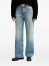Won Hundred Logo-patch Jeans In Blue