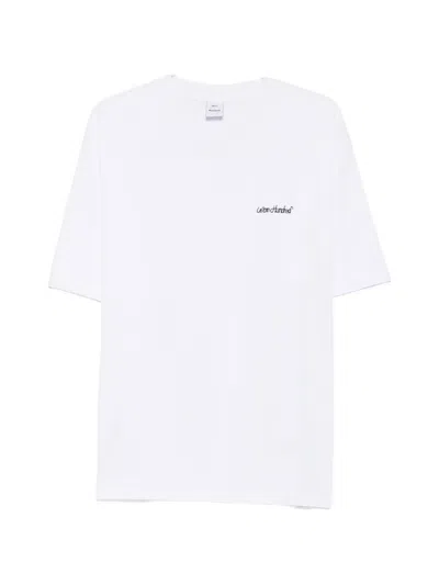 Won Hundred Logo-embroidered T-shirt In White