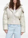 Won Hundred Long-sleeves Puffer Jacket In White