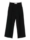 Won Hundred Lulu Pleated Trousers In Black