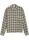 Won Hundred Maza Checked Woven Overshirt In Multi