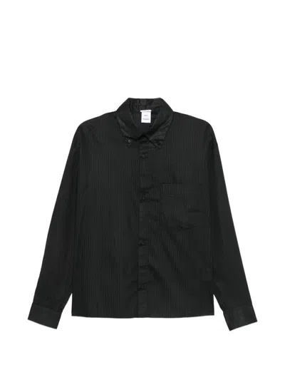 Won Hundred Maza Striped Shirt In Black