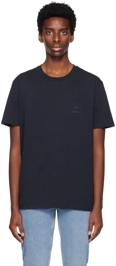 Won Hundred Navy Troy T-shirt In Dark Sapphire