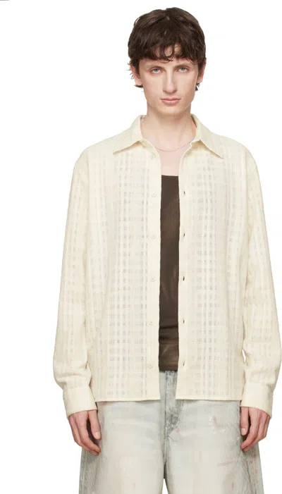 Won Hundred Off-white Adriel Shirt In Neutral