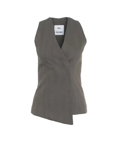 Won Hundred Oliva' Vest In Multi
