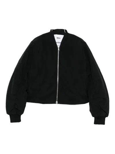 Won Hundred Opal Bomber Jacket In Black