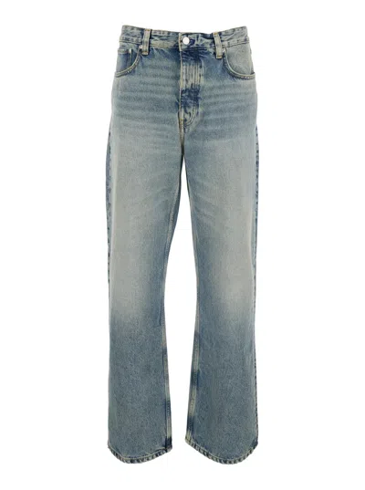 Won Hundred Organic Cotton Five-pocket Jeans In Blue