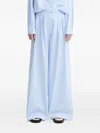 Won Hundred Pinstripe Trousers In Blue
