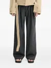Won Hundred Pleated Trousers In Black