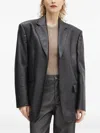 Won Hundred Ribbed Knit Top In Black