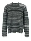 Won Hundred Ryder.01 Knit Sweater In Gray
