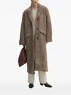 Won Hundred Sienna Pocket Button Coat In Brown