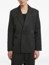 Won Hundred Single-breasted Notched-lapel Suit In Black