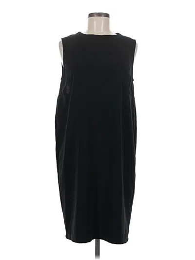 Pre-owned Won Hundred Sleeveless Top Black Boatneck Tops