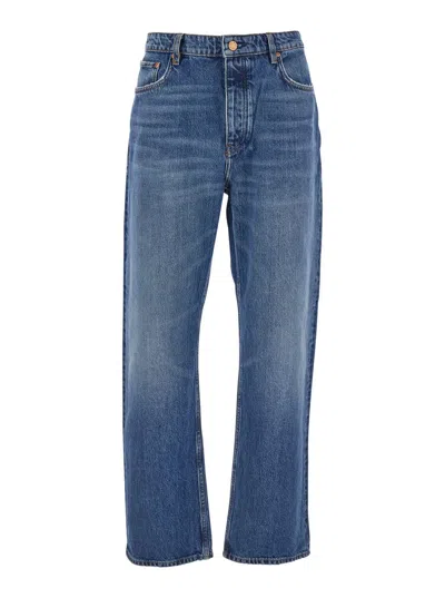 WON HUNDRED BLUE JEANS WITH BELT LOOPS IN DENIM MAN