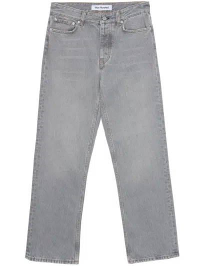 Won Hundred Straight-leg Jeans In Grey