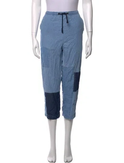 Pre-owned Won Hundred Straight Leg Pants In Blue