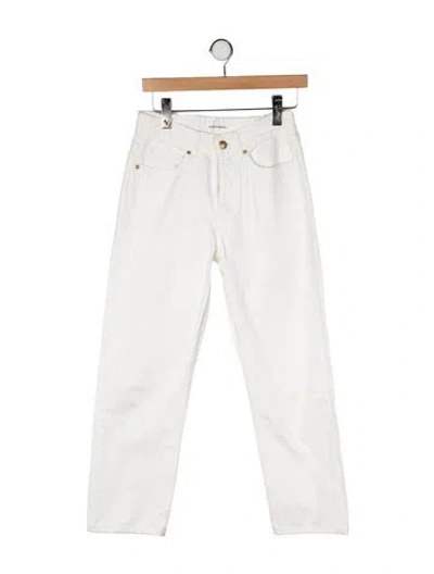 Pre-owned Won Hundred Straight Leg Pants In Neutral