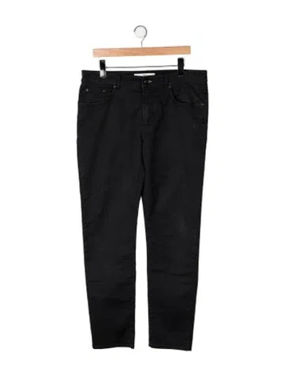 Pre-owned Won Hundred Straight-leg Jeans In Black