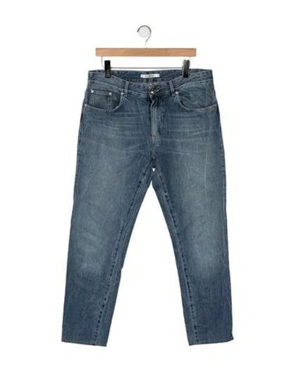 Pre-owned Won Hundred Straight-leg Jeans In Blue