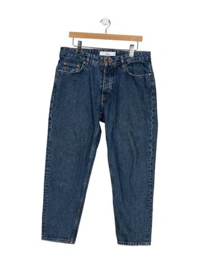 Pre-owned Won Hundred Straight-leg Jeans In Blue