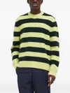 Won Hundred Striped Sweater In Green