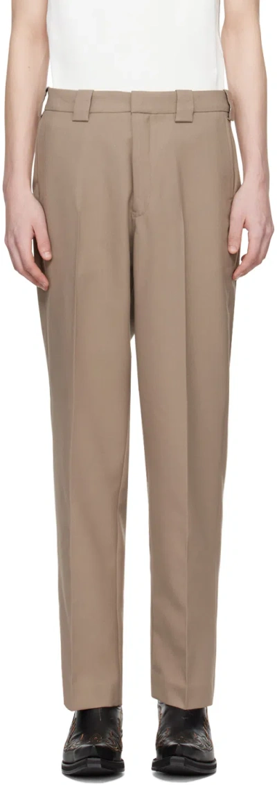 Won Hundred Taupe Jayden Trousers In Brindle