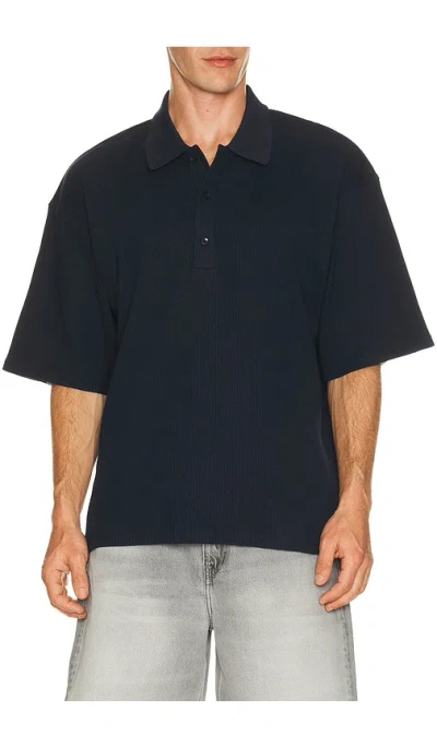 Won Hundred Topper Polo In Blue
