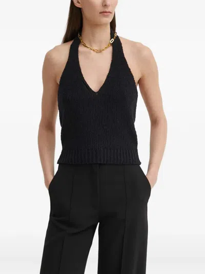Won Hundred V-neck Top In Black