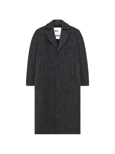 Won Hundred Wade Notch-lapel Coat In Gray