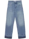 Won Hundred Wide-leg Jeans In Open Hem