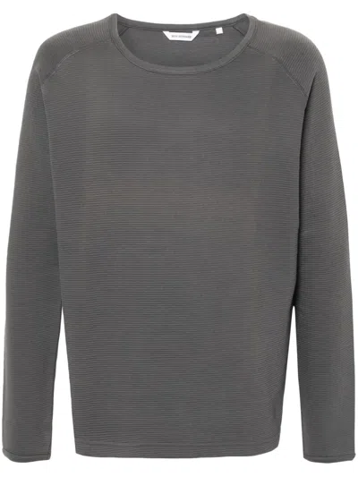 Won Hundred Wright Raglan Sweatshirt In Grey