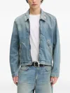 Won Hundred Zip-front Denim Jacket In Blue