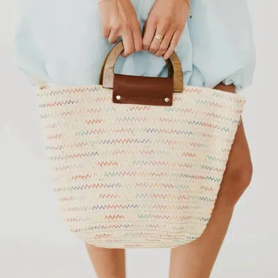 Wona Trading Women's Savannah Tote Bag In Cream In White