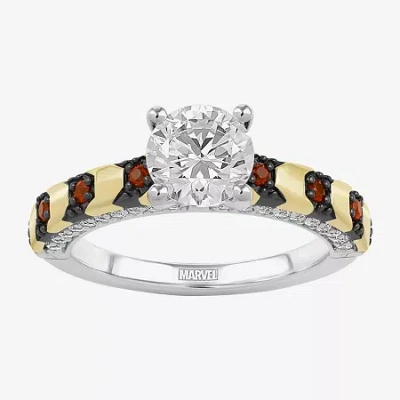 Wonder Fine Jewelry Infinity Star Lab Grown Diamonds Womens 1 7/8 Ct. Lab Grown White Diamond 14k Two Tone Gold Iron Man In Transparent