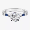 Wonder Fine Jewelry Star Wars Fine Jewelry "r2-d2" Womens 1 7/8 Ct. T.w. Lab Grown White Diamond 14k White Gold Round St In Transparent