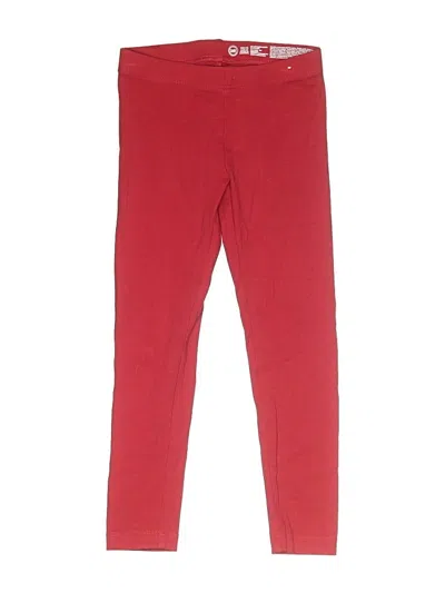 Pre-owned Wonder Nation Kids' Active Pants In Red