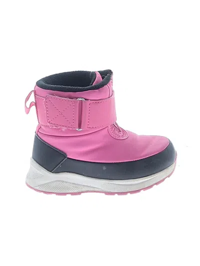Pre-owned Wonder Nation Kids' Ankle Boots In Pink