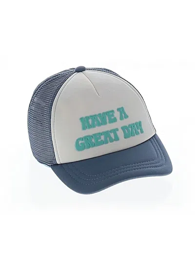 Pre-owned Wonder Nation Kids' Baseball Cap In Blue