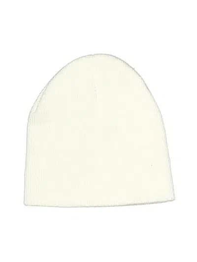 Pre-owned Wonder Nation Kids' Beanie Hat In Ivory