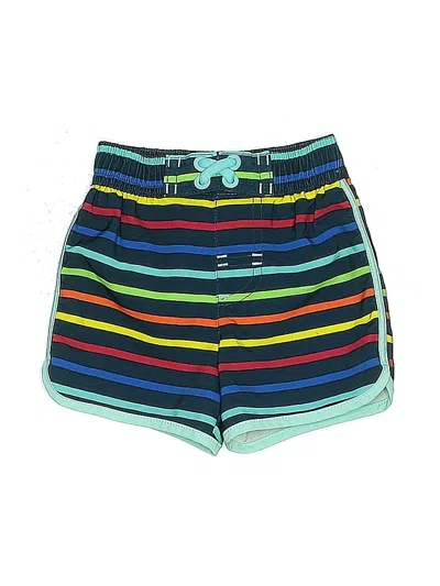 Pre-owned Wonder Nation Babies' Board Shorts In Blue