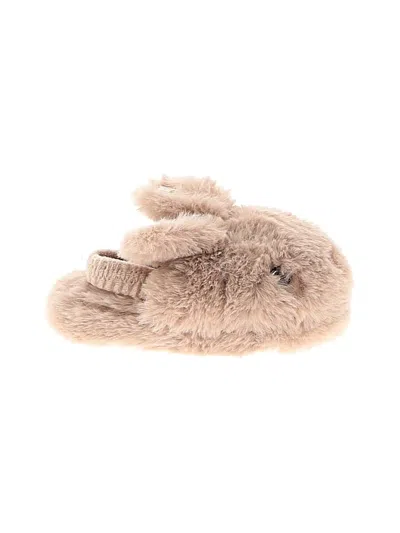 Pre-owned Wonder Nation Kids' Booties In Tan