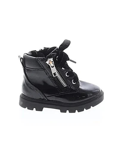 Pre-owned Wonder Nation Kids' Boots In Black