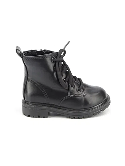 Pre-owned Wonder Nation Kids' Boots In Black