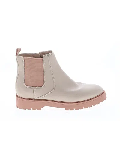 Pre-owned Wonder Nation Kids' Boots In Ivory