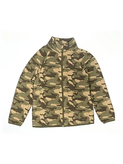 Pre-owned Wonder Nation Kids' Cardigan Sweater In Green