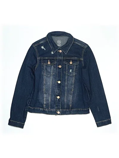 Pre-owned Wonder Nation Kids' Denim Jacket In Blue